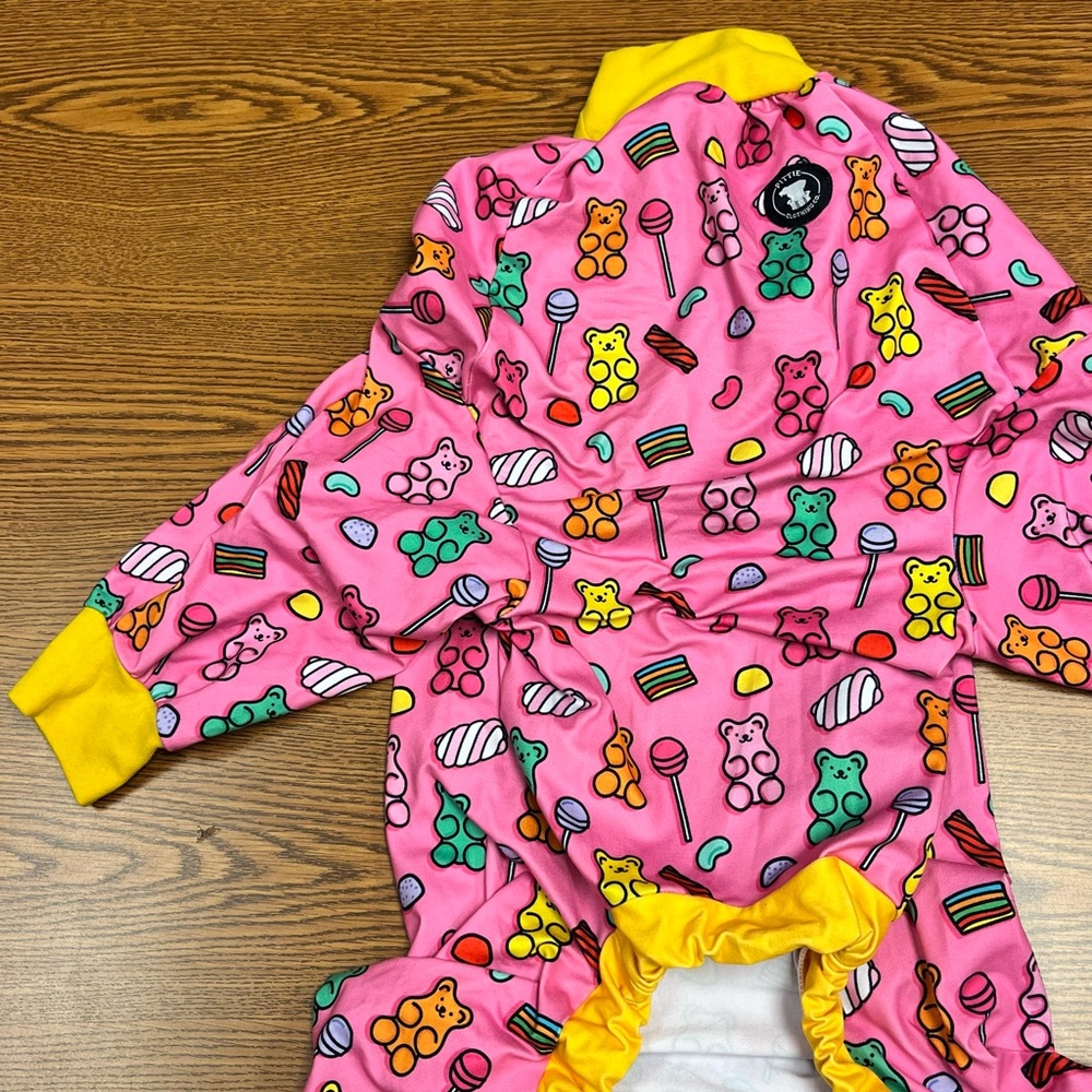 NWT Pittie Clothing Company Cotton Modal Pitbull Dog Pajamas size XXL - Picture 5 of 9